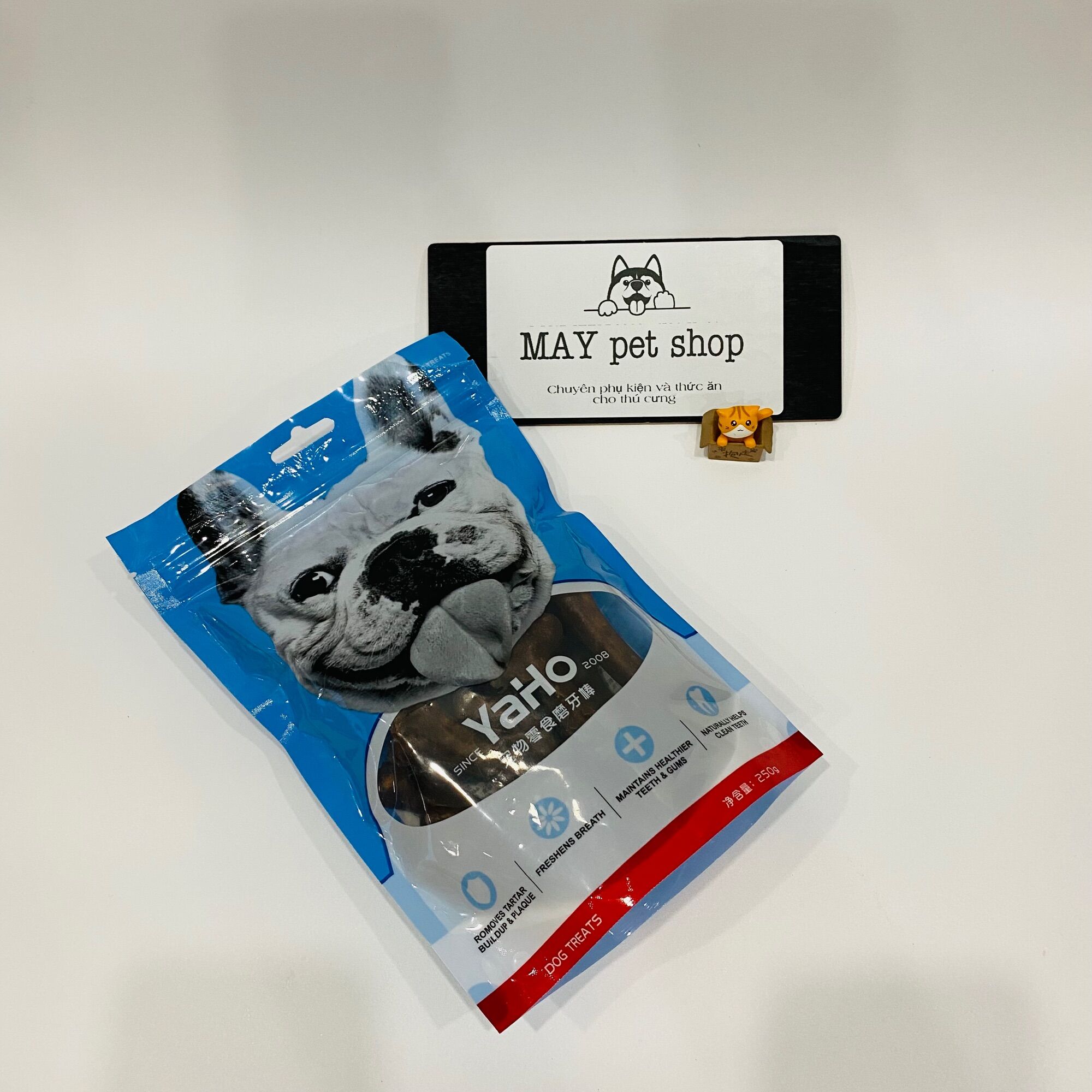 XƯƠNG GẶM SẠCH RĂNG YAHO (250g)