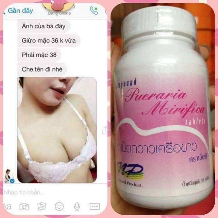 THUỐC_NỞ NGỰC VÀ TRẮNG DA 'PUERARIA MiRIFICA' CỦA BỆNH_VIỆN_YANHEE