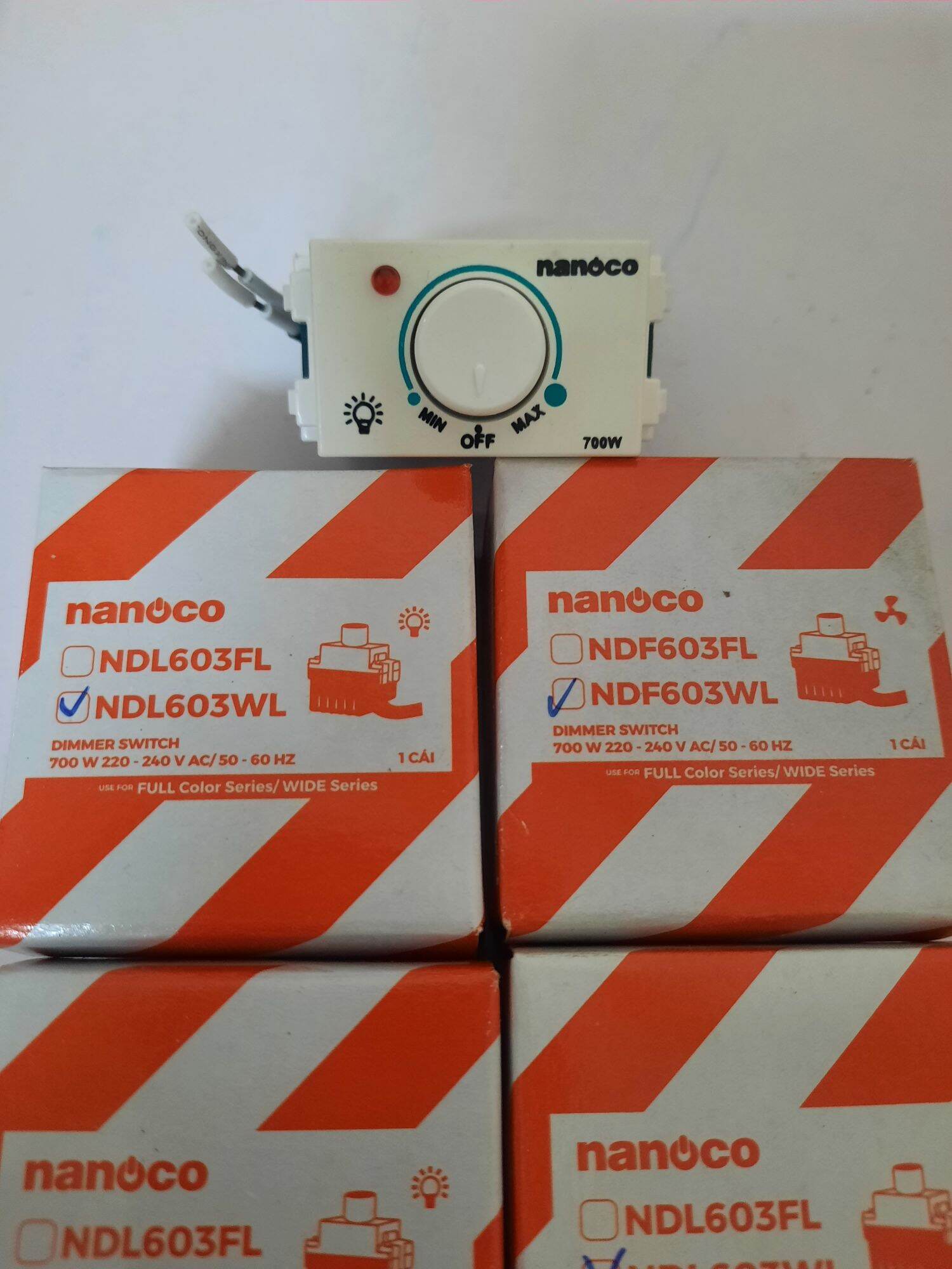 Công tắc chỉnh đèn panasonic dimer đèn