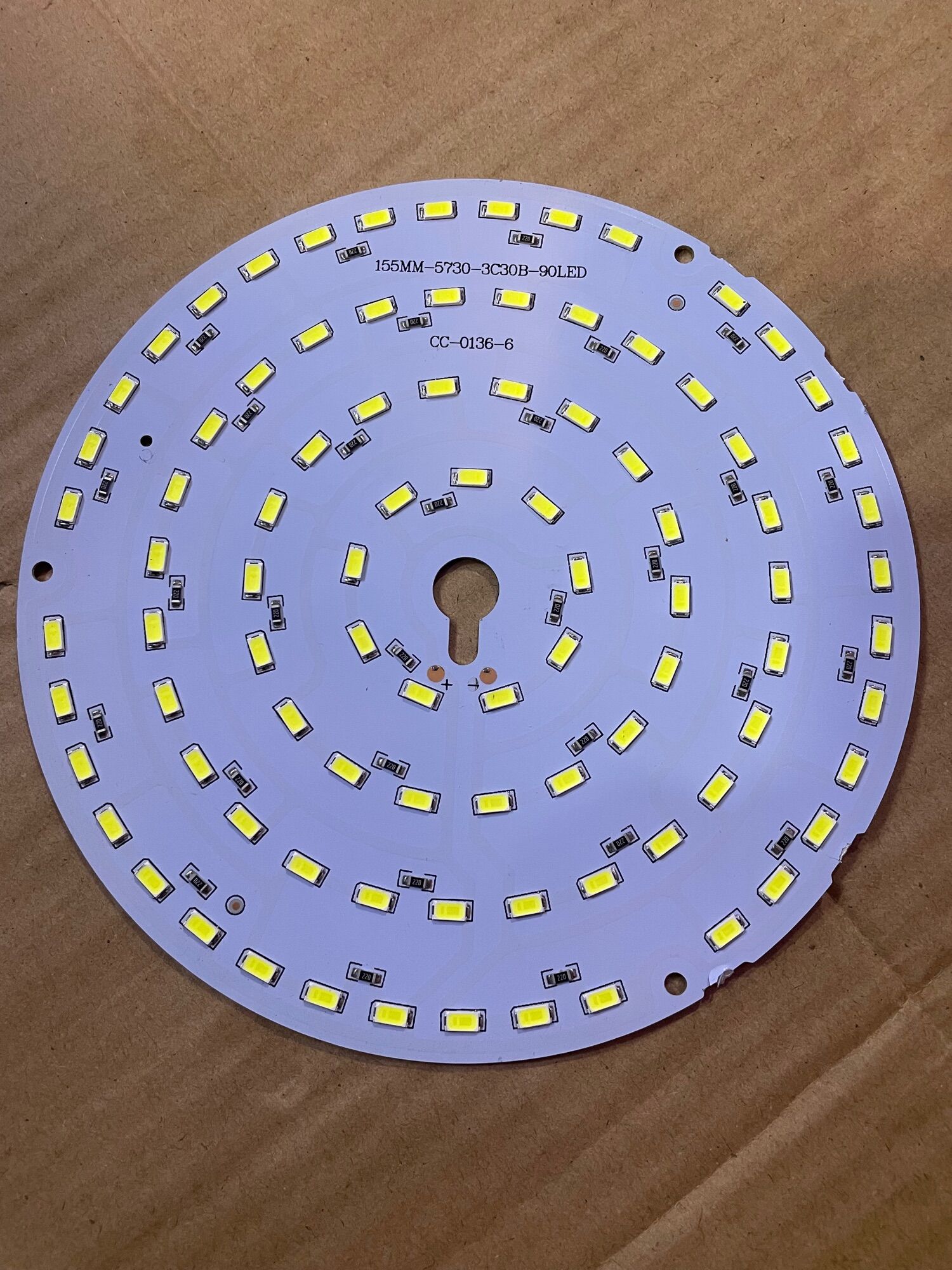 Led miếng tròn 12v-45w
