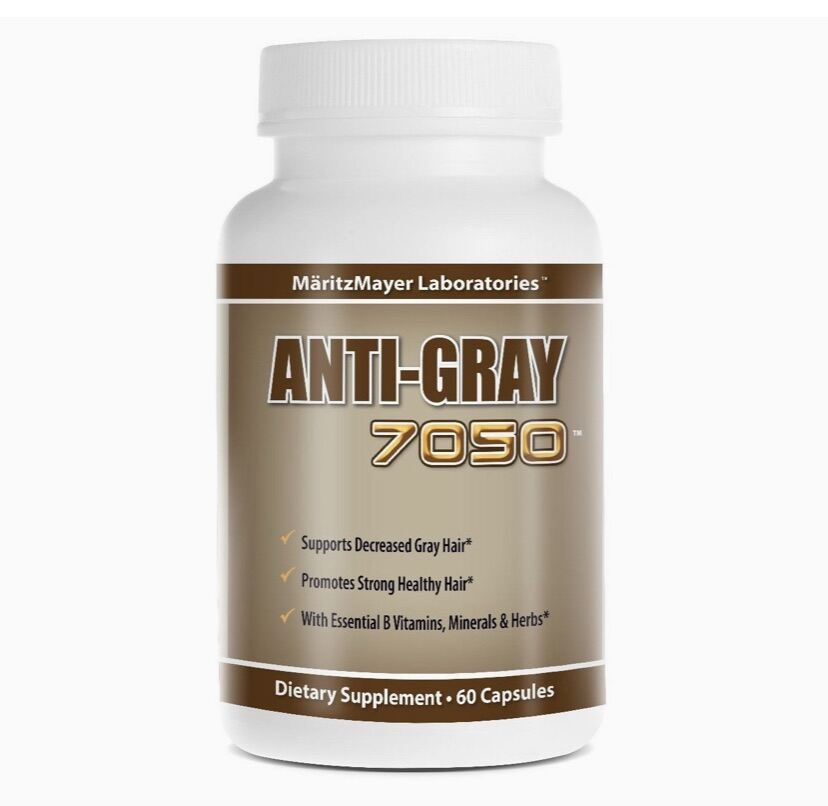 Viên uống cải thiện tóc bạc sớm Anti Gray 7050 giúp tóc khỏe MaritzMayer