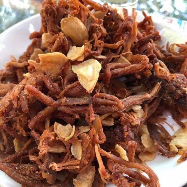 [HCM][Hủ bự 300g] KHÔ HEO CHÁY TỎI