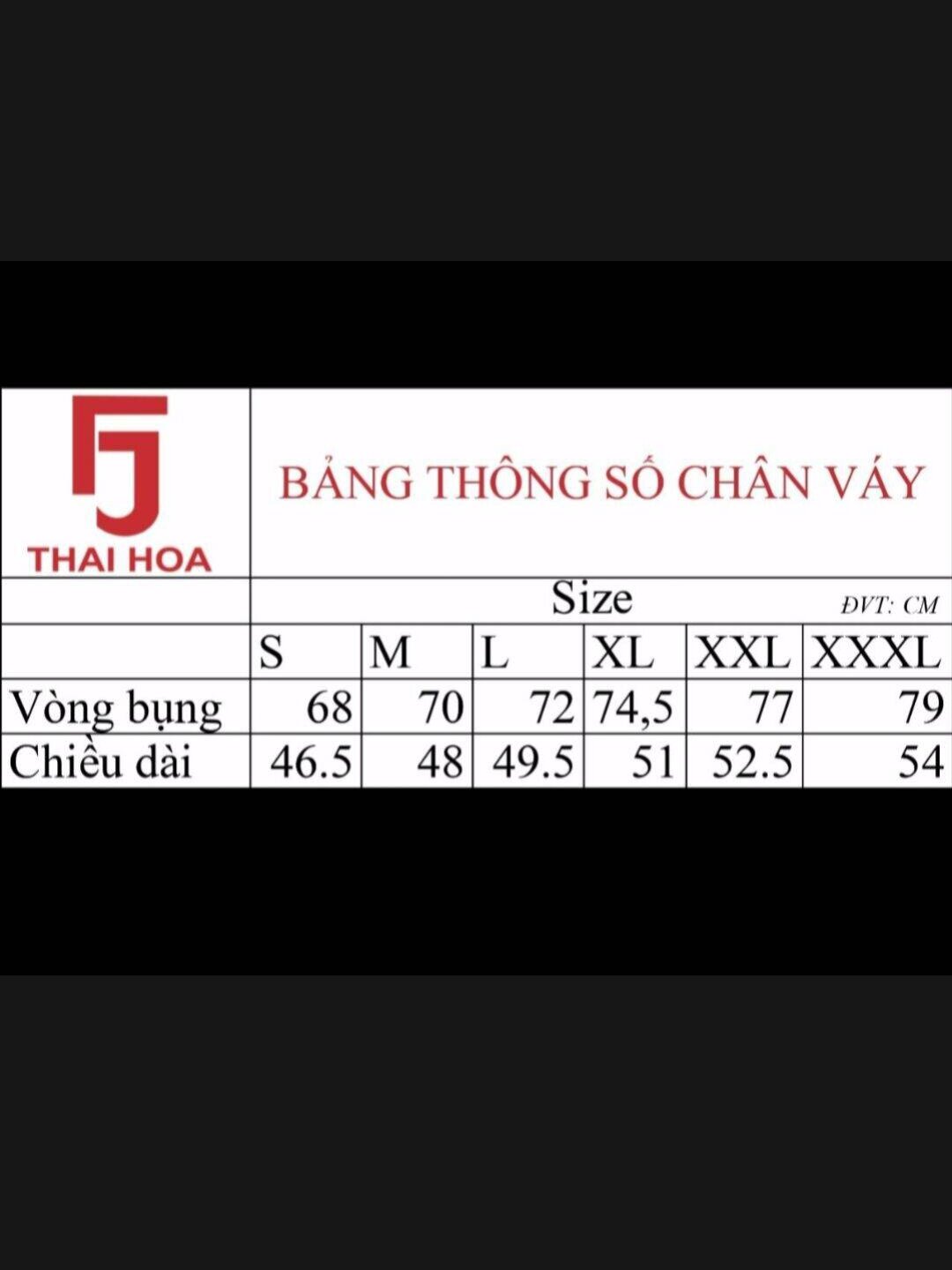 Chân váy công sở Thái Hòa
