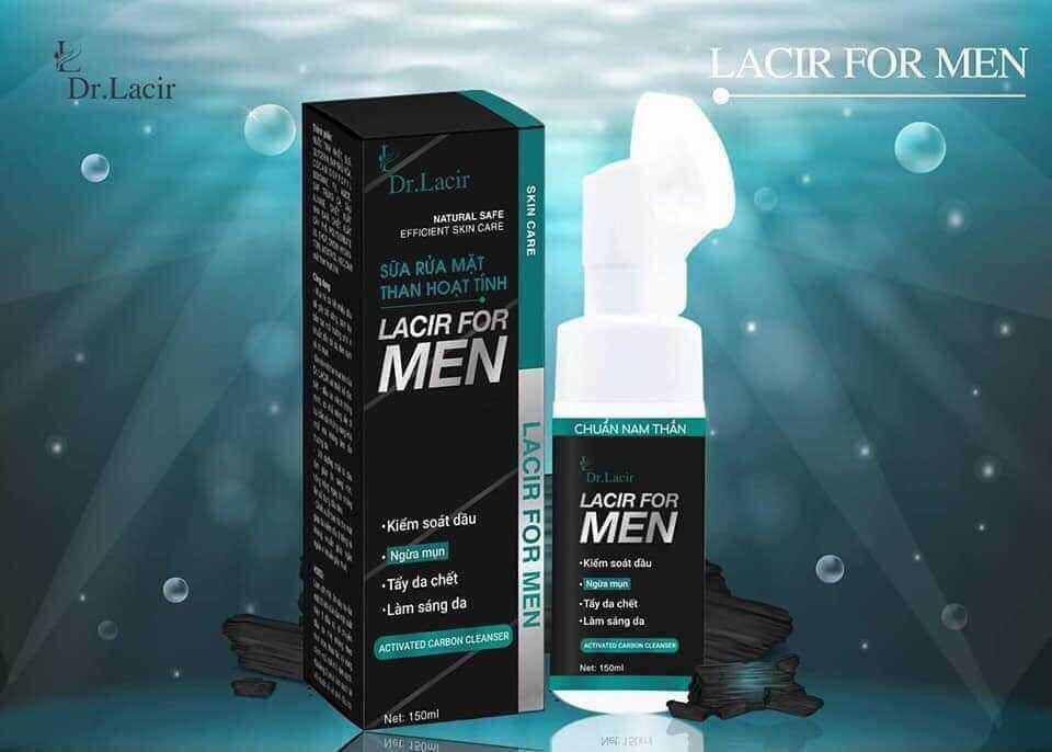 Lacir For Men Sữa rửa mặt dành cho Nam Dr.Lacir 150ml