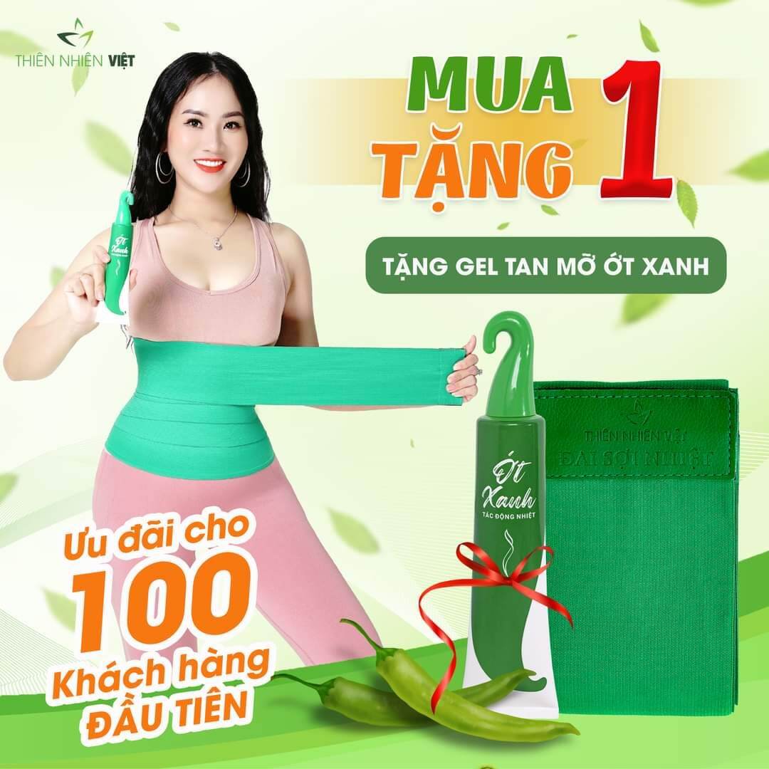 Ớt Xanh và Đai Sợi Nhiệt Thiên Nhiên Việt