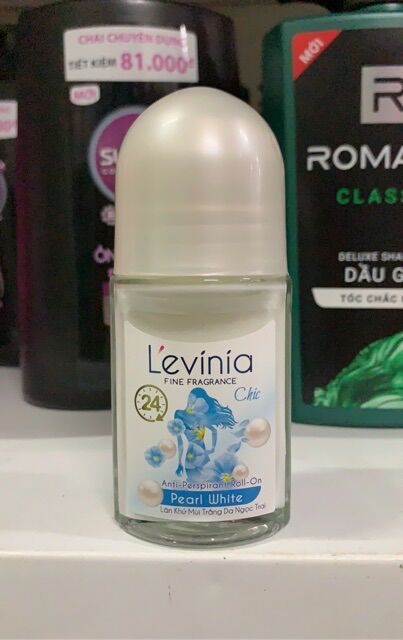 Lăn Khử Mùi Trắng Da Levinia 50g
