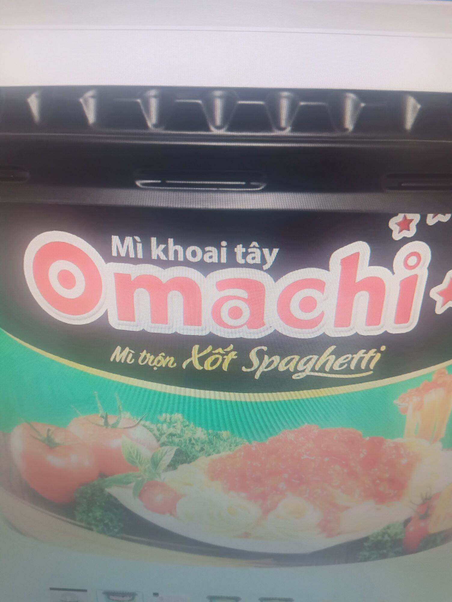 Tô Mì trộn Omachi xốt Spaghetti 105g