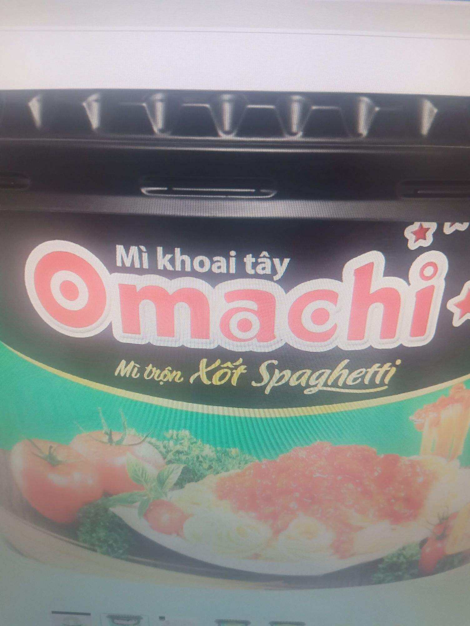 Mì trộn Omachi xốt Spaghetti 105g date mới