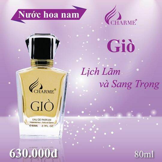 nước hoa nam Gio mẫu mới