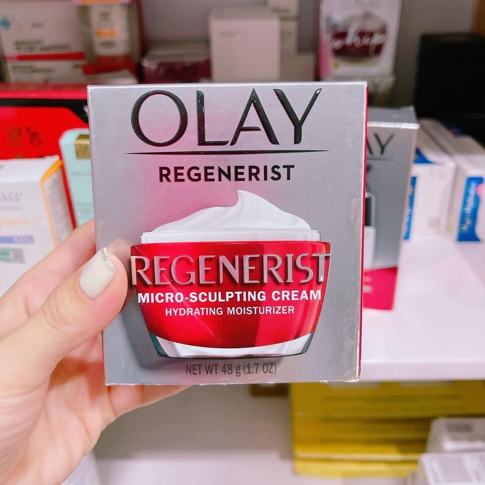 [Hcm]Kem Dưỡng Ẩm Chống Lão Hóa Olay Regenerist Micro - Sculpting Cream Ngày Và Đêm - Dòng Kem Dưỡng Ẩm Chống Lão Hoá Nổi Tiếng Của Olay.