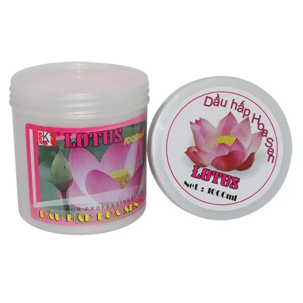 Dầu Hấp Dưỡng Tóc Hoa Sen Lotus 1000ml