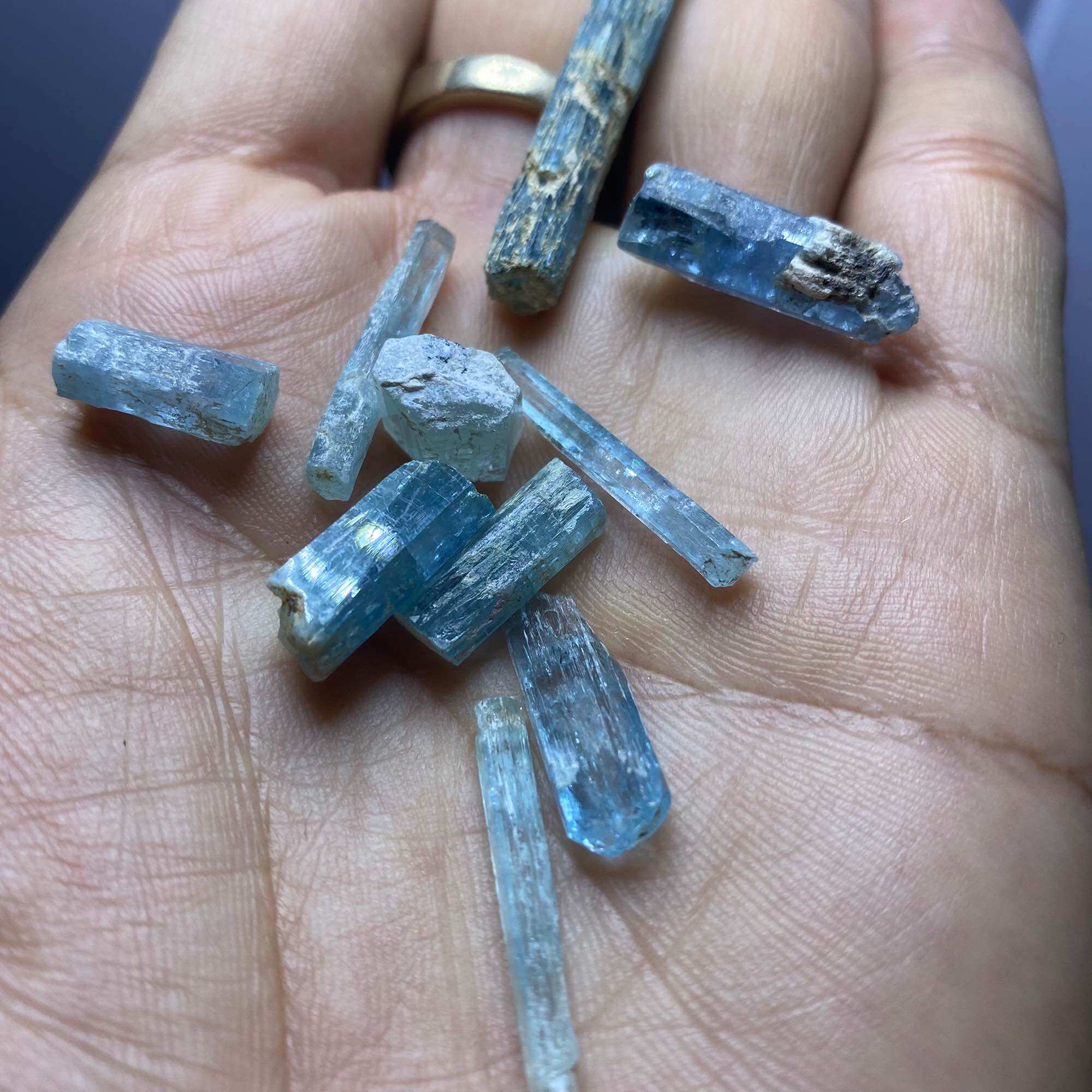 5515-CẢ LÔ AQUAMARINE ( THIÊN NHIÊN)