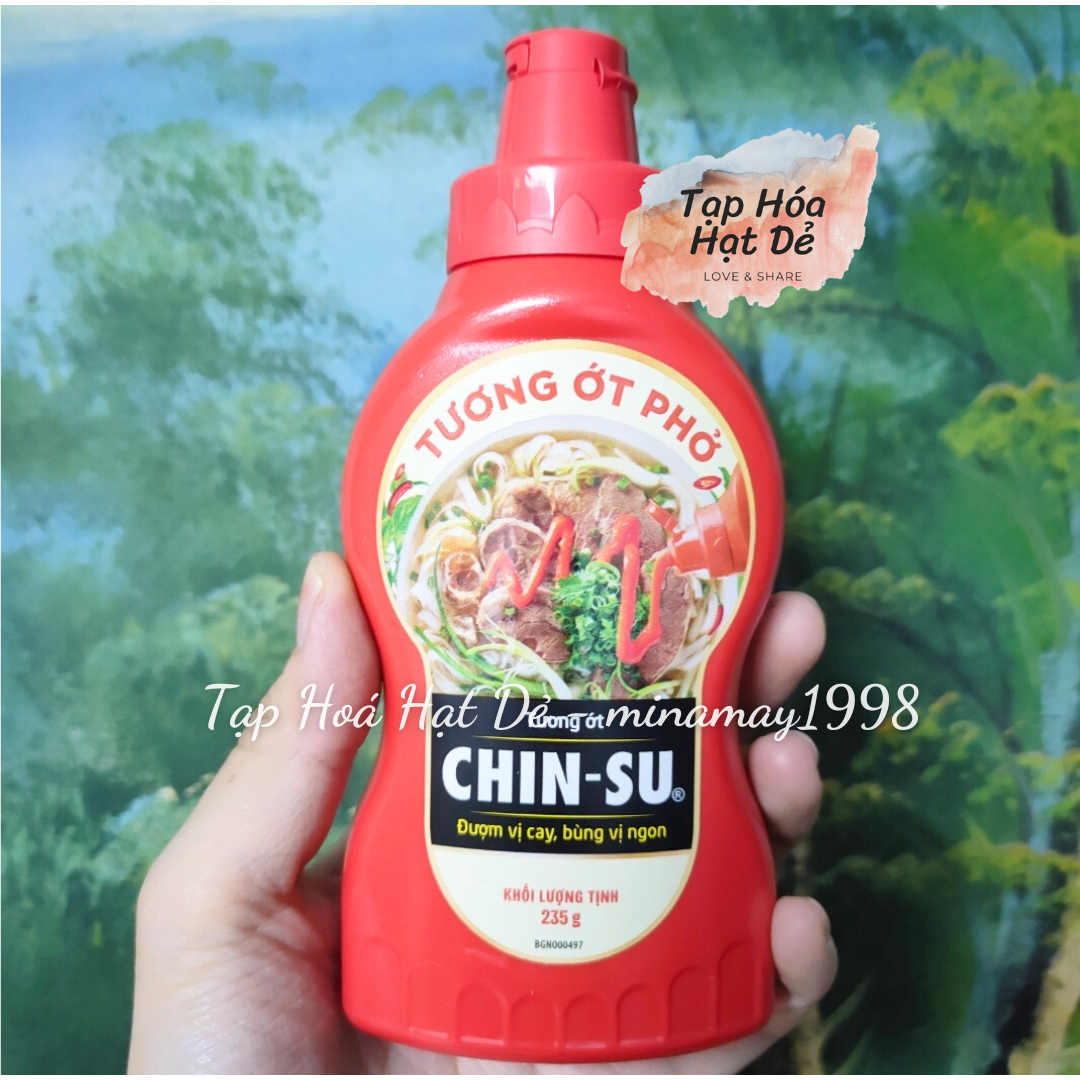 Tương ớt phở, bún, miến Chinsu chai 235g