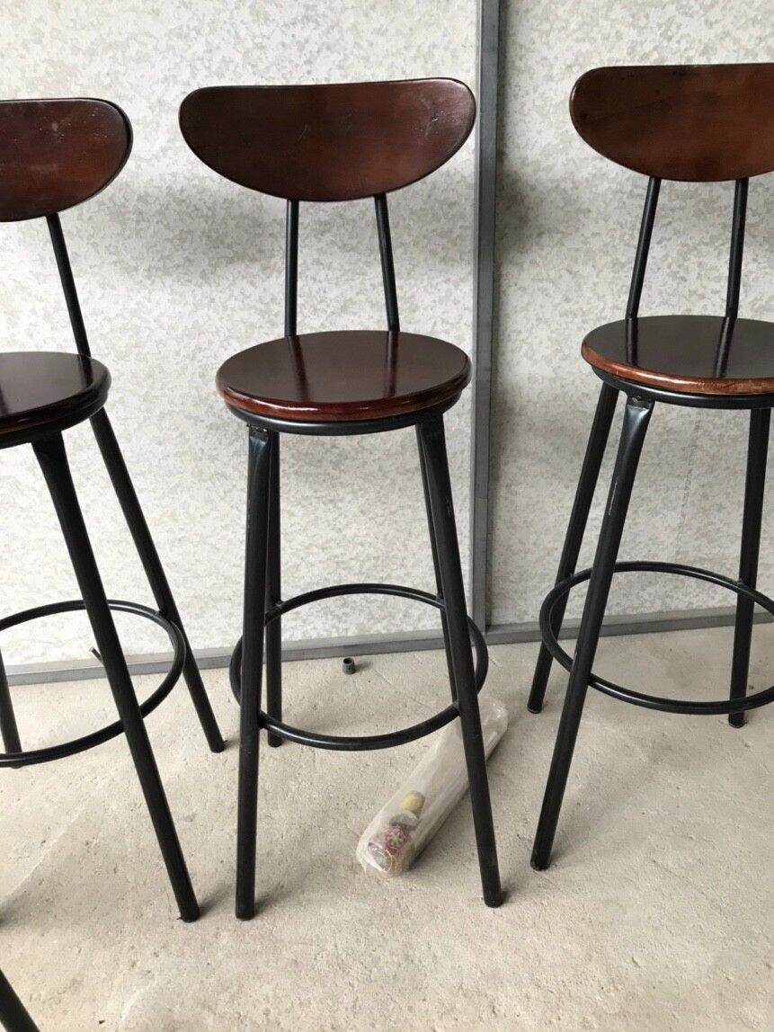 [HCM]Ghế quầy bar mặt gỗ