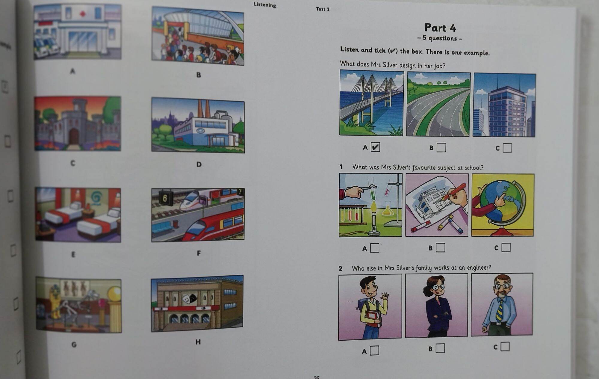 Flyers Cambridge gộp 1,2,3,4 kèm file nghe