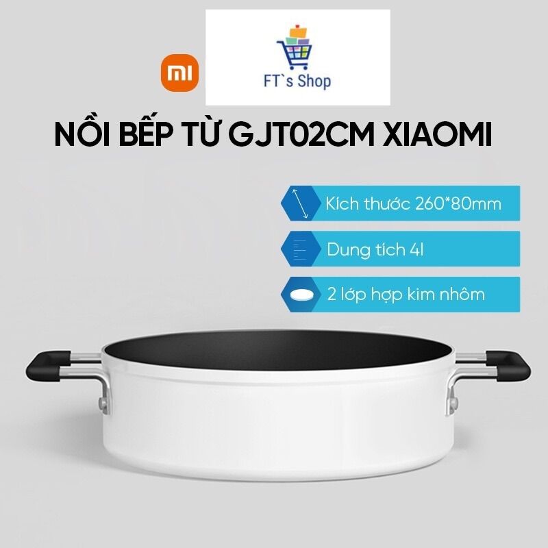   MI Official-Bảo hành    Chính hãng  Nồi lẩu Xiaomi Mijia Induction Cooker 4L làm nóng nhanh chống dính phù hợp với các loại bếp điện từ 