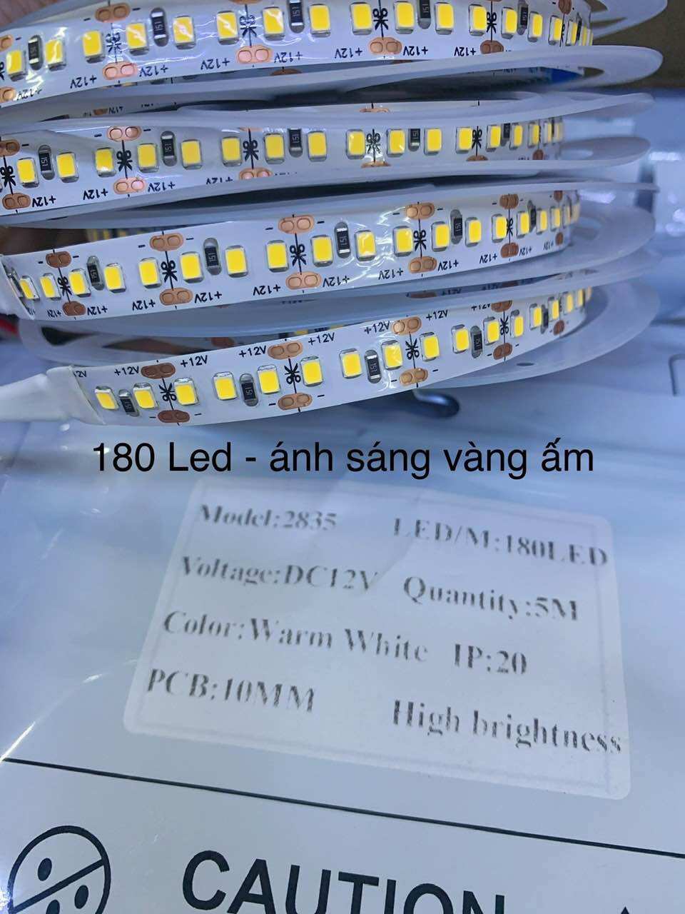 LED CUỘN 2835. 180 Bóng/M. BẢN 10mm