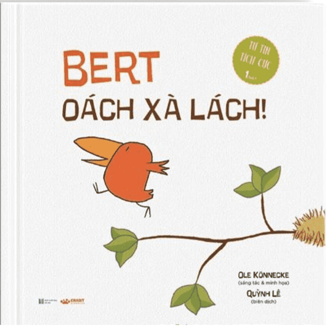 Bert oách xà lách! - sách tranh cho bé 2+ tăng tự tin