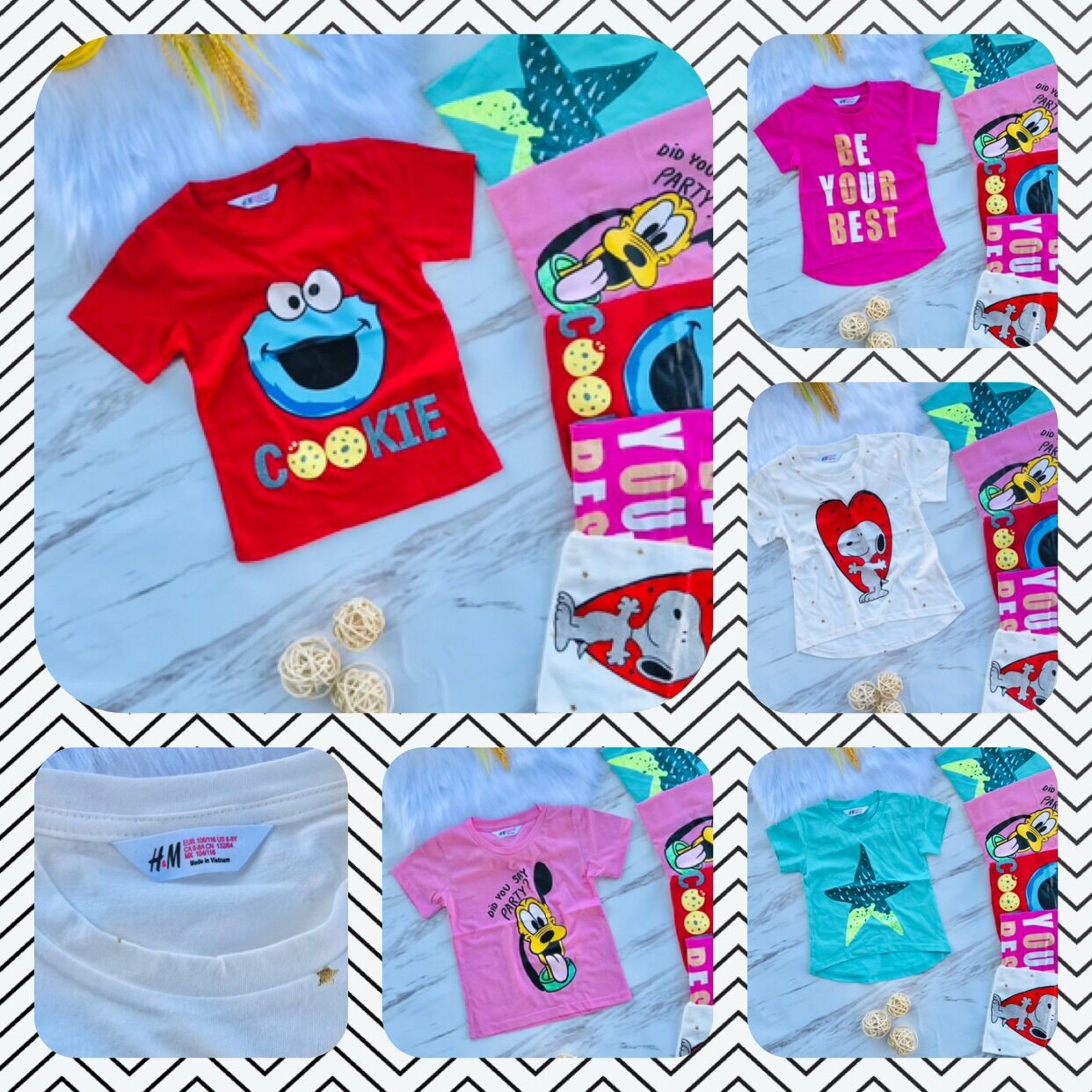 🚗 Áo cotton hàng Gap xuất bé gái từ 17-45kg