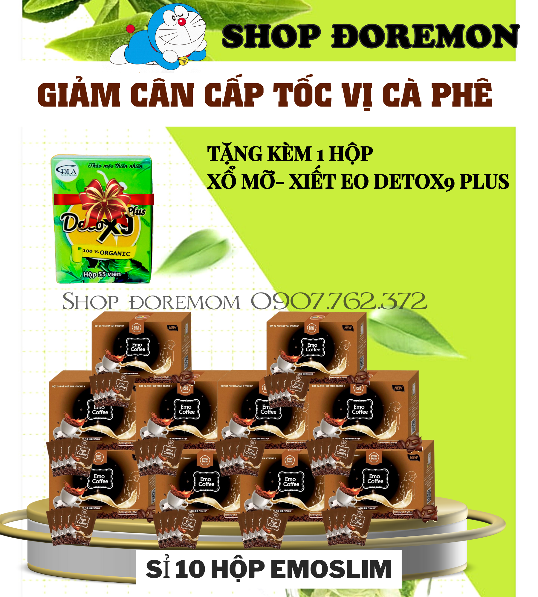 Cà phê giảm cân cấp tốc 7 ngày
