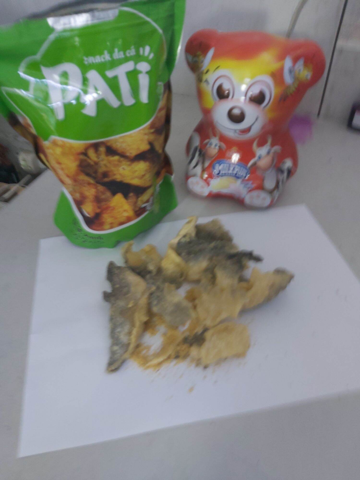 (HCM) SNACK DA CÁ SẤY GIÒN PATI GÓI 50G HSD 2022