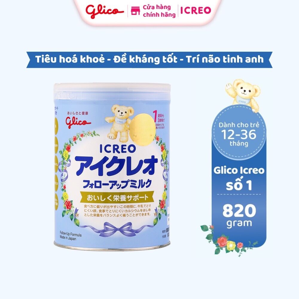 Sữa bột glico nội địa nhật số 01 800g date 12/2023