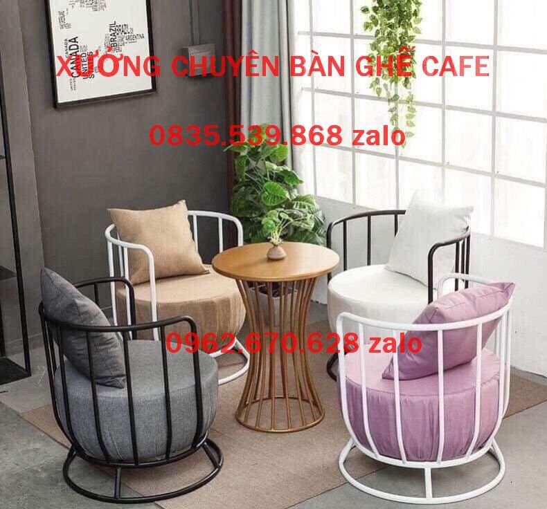 Bàn ghế sắt phòng khách,Bàn ghế sofa phòng trà.