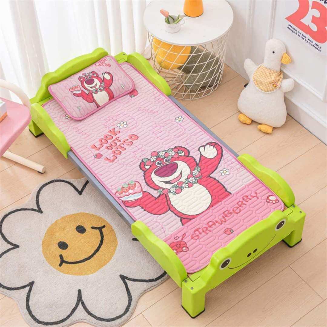 Chiếu Lụa Điều Hoà Cho Bé In Hình 5D ( Size 60x120)