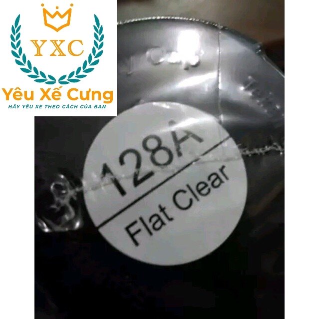 128A _ Chai sơn xịt sơn xe máy Samurai 128A màu trong mờ _ Flat Clear