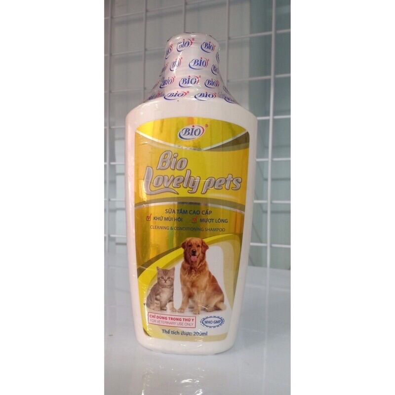 Sữa tắm Bio Lovely dành cho chó mèo 200ml
