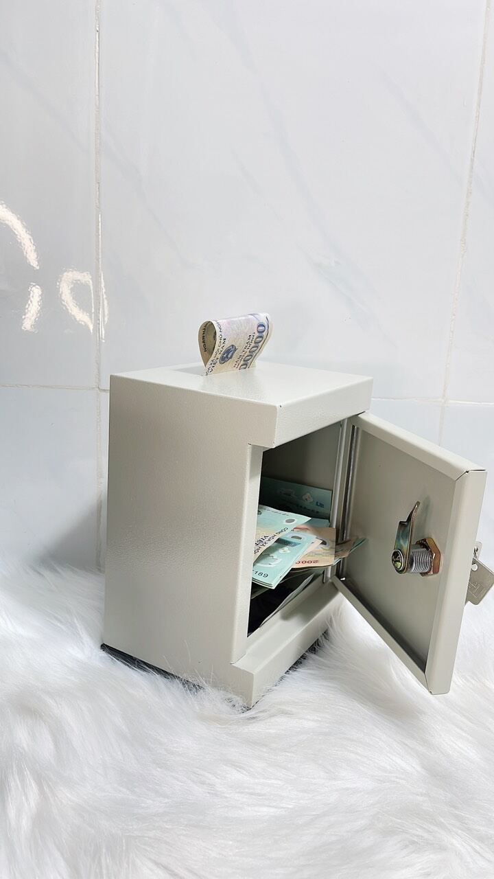 tủ sắt mini tiết kiệm tiền 15x20