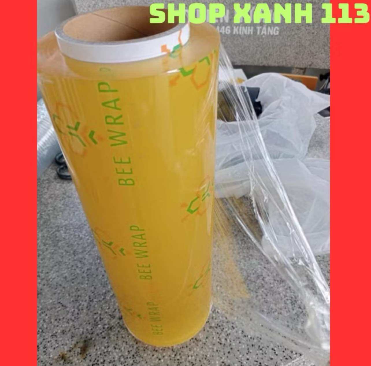 (Cuộn 500m) Màng bọc thực phẩm 500 mét - khổ 30 cm , của cty MANGO WRAP