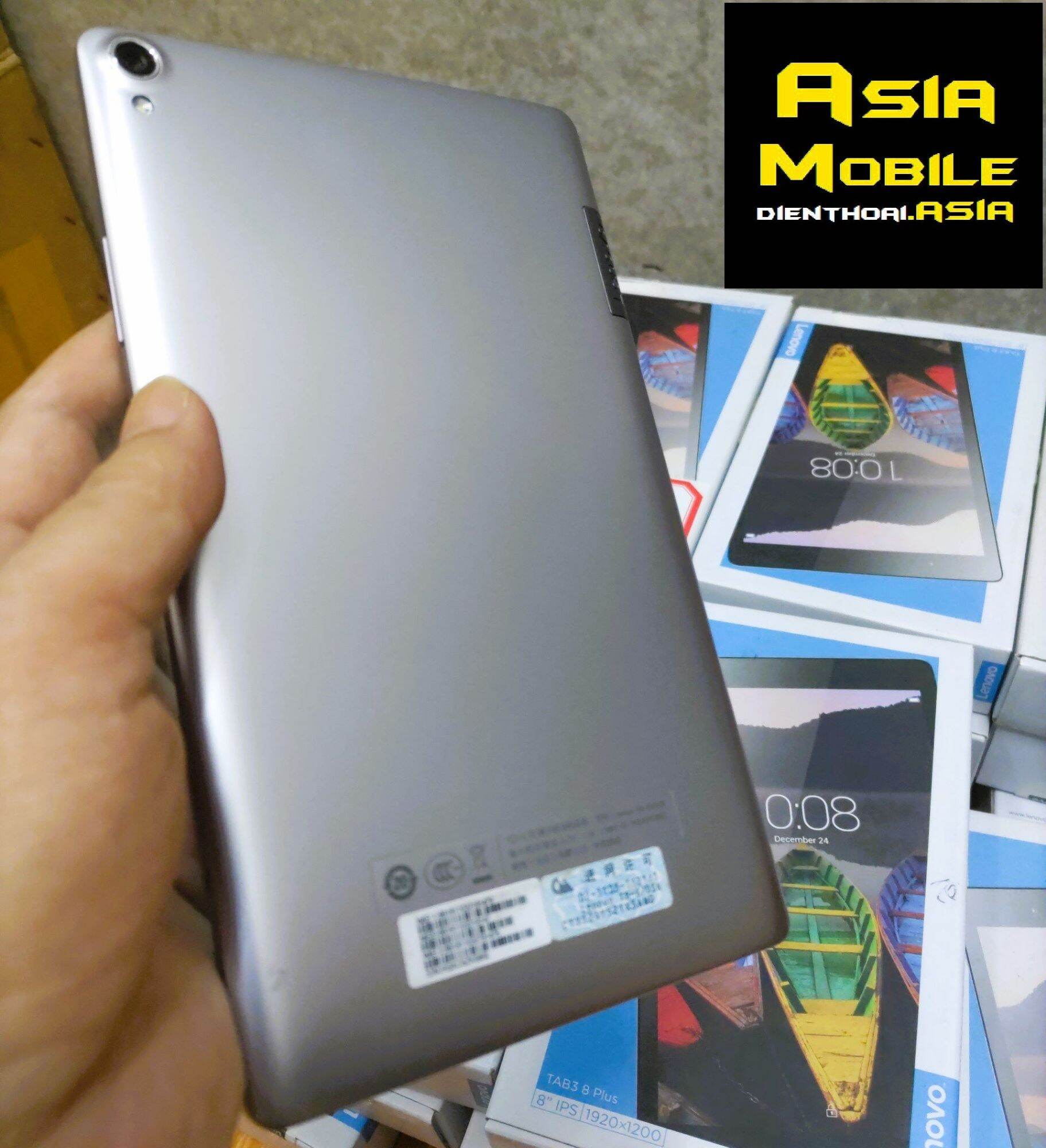 Máy Tính Bảng Lenovo Tab 3 8 Plus 8703N/X Full Box - Tặng Ốp Lưng (Chip 625 - Chơi Tốt Các Loại Games)
