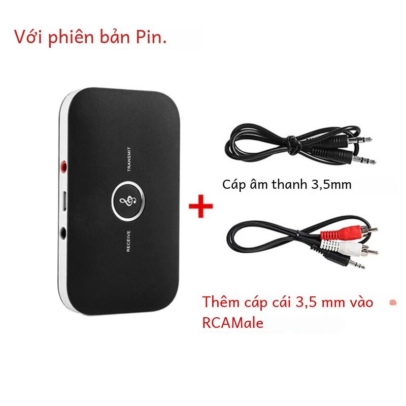 Bluetooth 5.0 Bộ Thu Phát Âm Thanh Jack Cắm Aux 3.5 Mm Rca USB Dongle Bộ Chuyển Đổi Âm Nhạc Không Dây Cho Xe Máy Tính Tivi tai Nghe