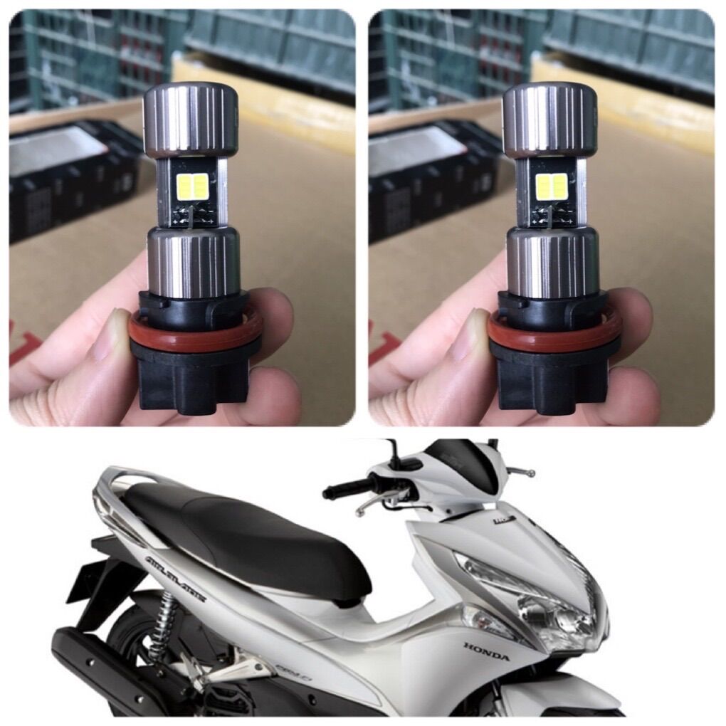 Bộ 2 bóng led cho xe ablade 110cc đời 2011/2012 siêu sáng