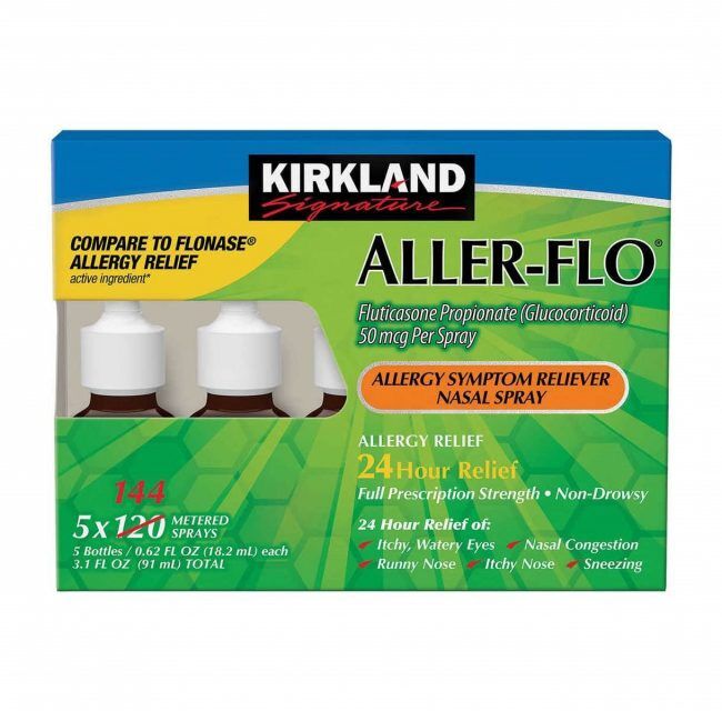 1 vỉ 5 chai Aller flo của Mỹ