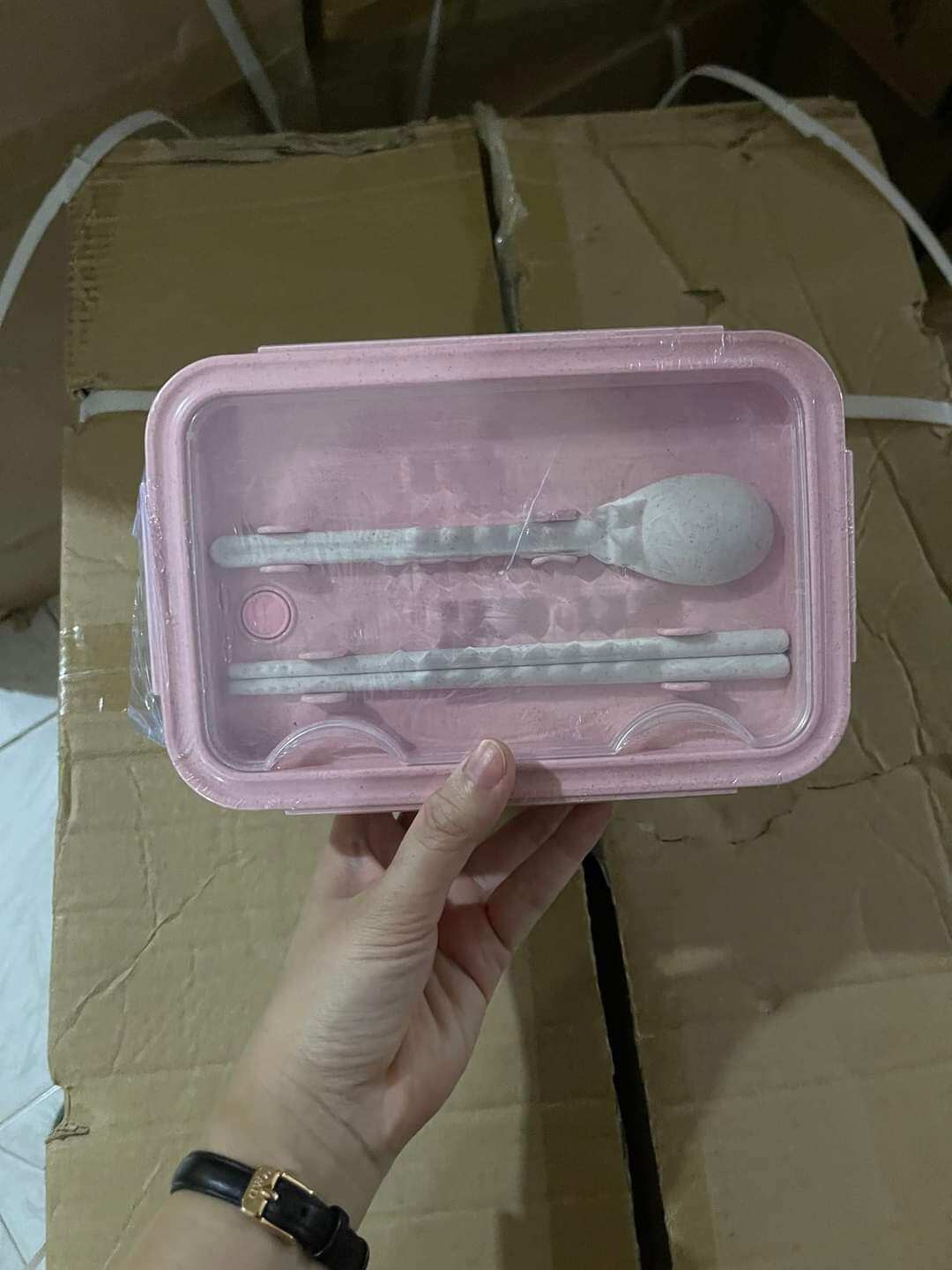 HỘP CƠM LÚA MẠCH 3 NGĂN