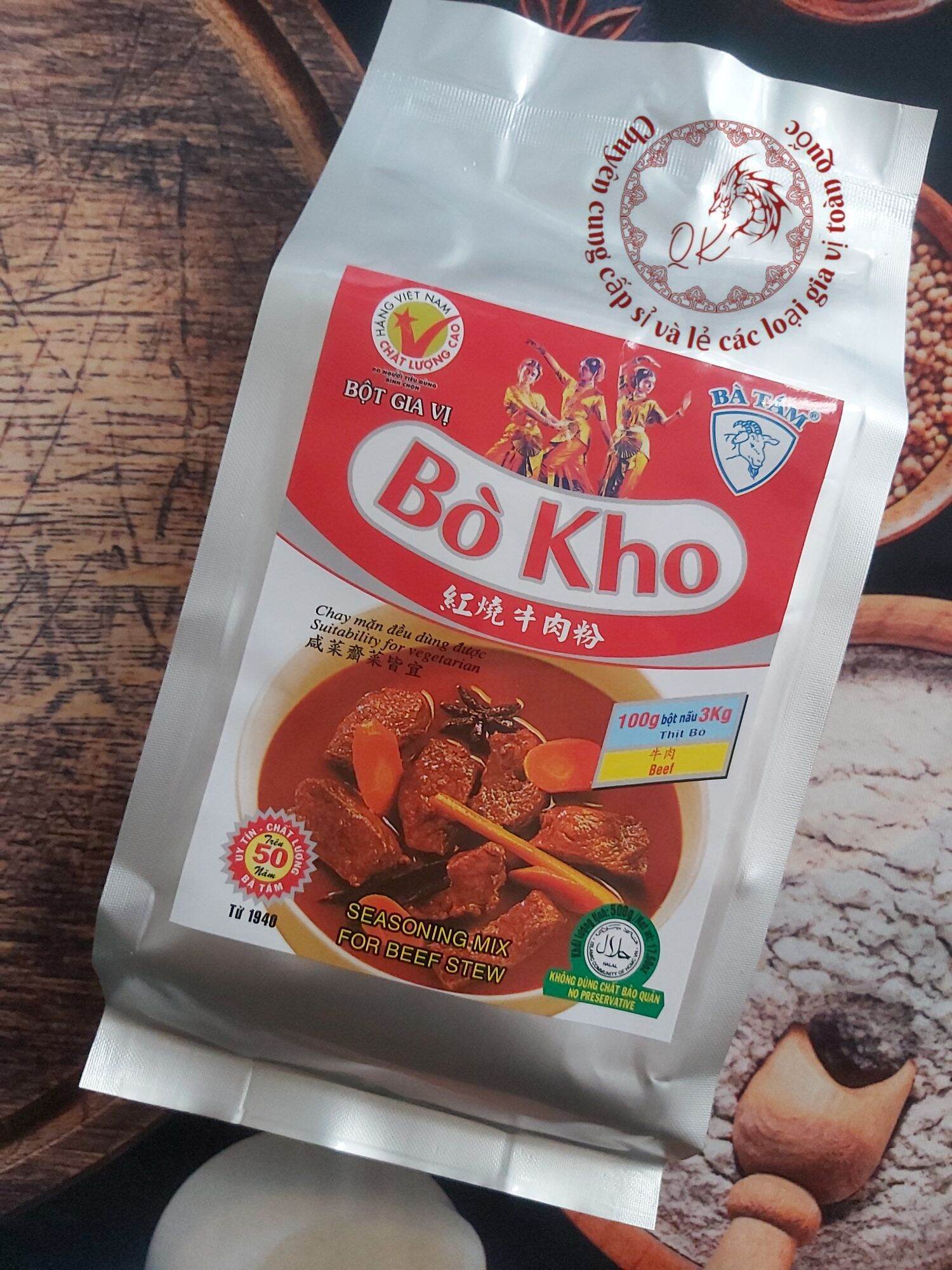 Gia vị bò kho bà tám 500gr