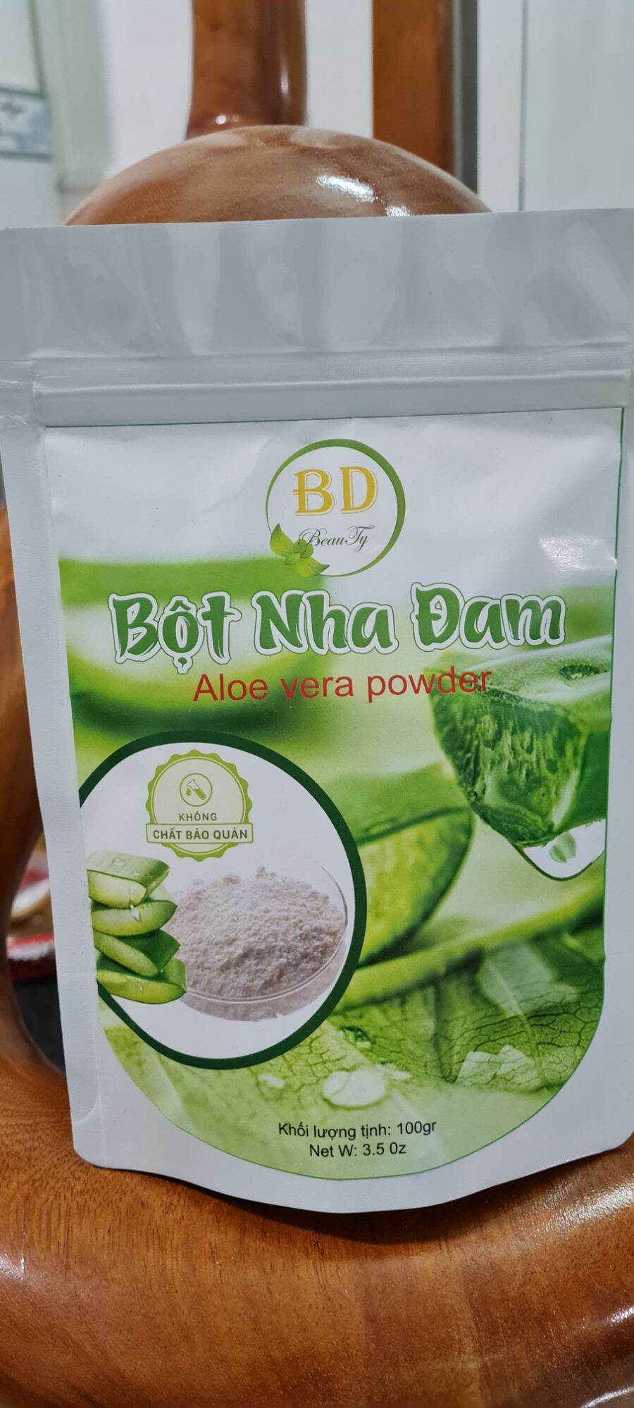 [HCM]Bột nha đam nguyên chất gói 200g