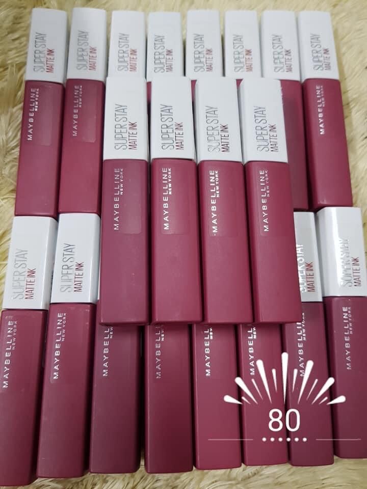 [HCM]Son kem siêu lì Maybeline Super Stay Ink. Made in Germany