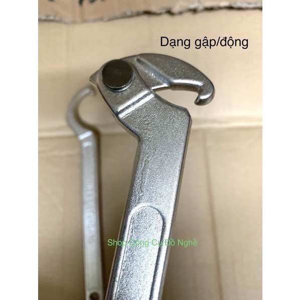 Cờ lê móc cổ xe máy dạng tĩnh và dạng gập loại tốt