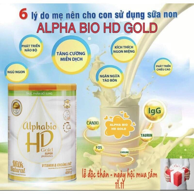 Sữa Alphabio HD gold thumbnail