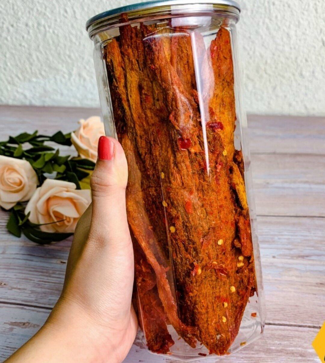 HỘP 250g KHÔ BÒ MIẾNG CAY CAY(NGẪU NHIÊN)