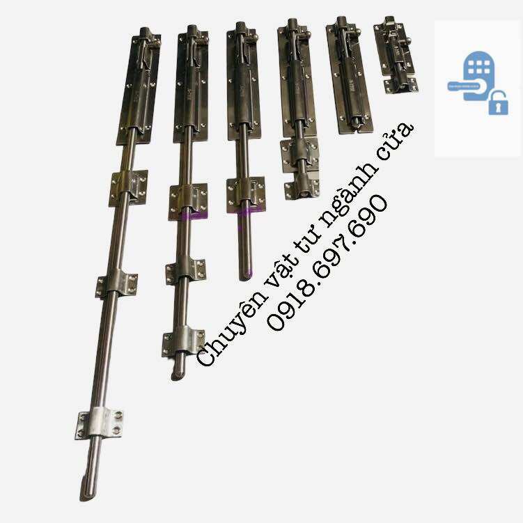 Chốt inox cửa đi - chốt bắt nổi inox