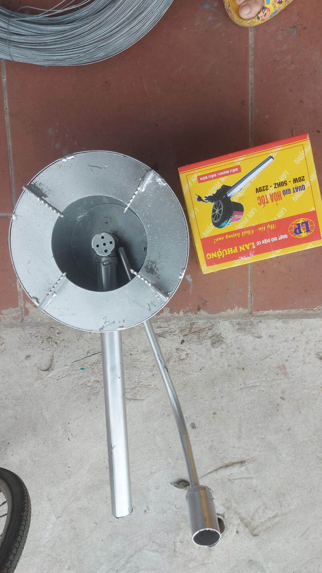 Bếp đun dầu thải