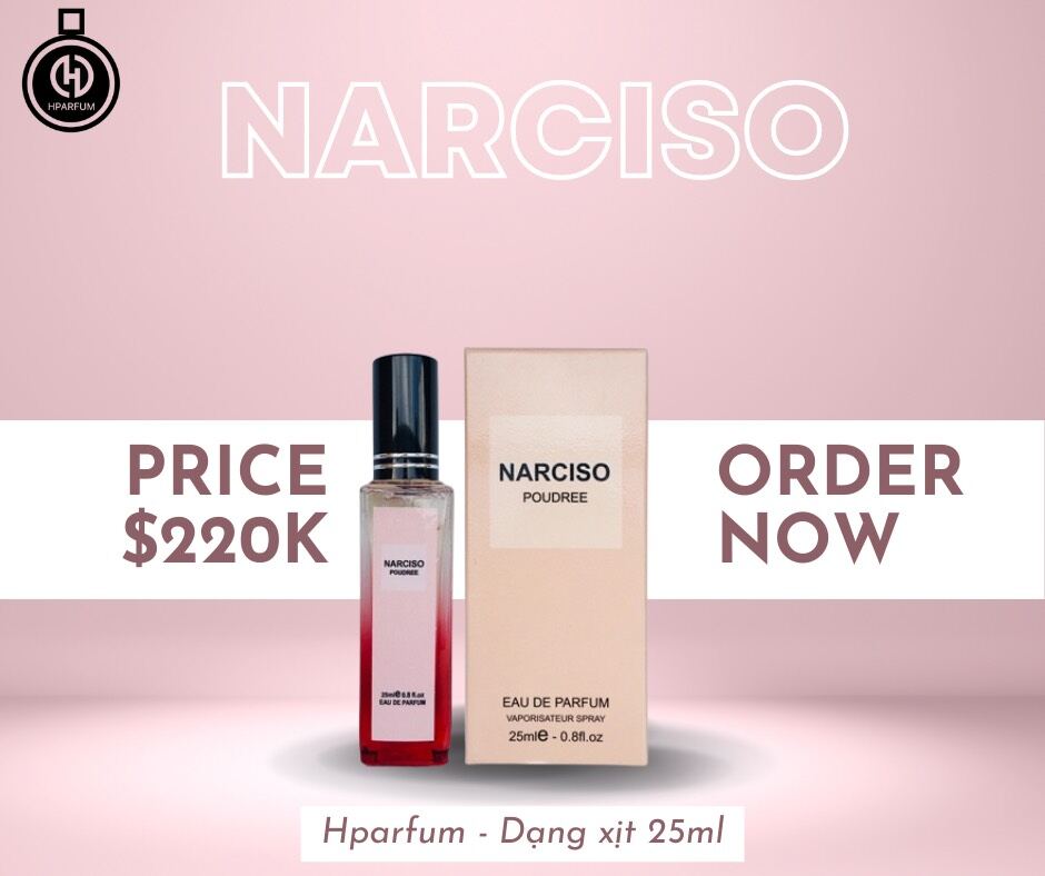 Nước Hoa nữ Hparfum Narciso Poudree EDP 25ml [ Siêu Sale ]