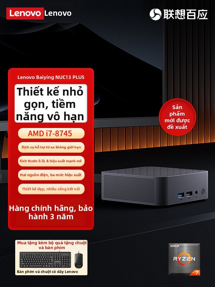 Lenovo | High Performance Commercial Use Mini PC Giá 26,299,000 Đồng*Miễn phí vận chuyển