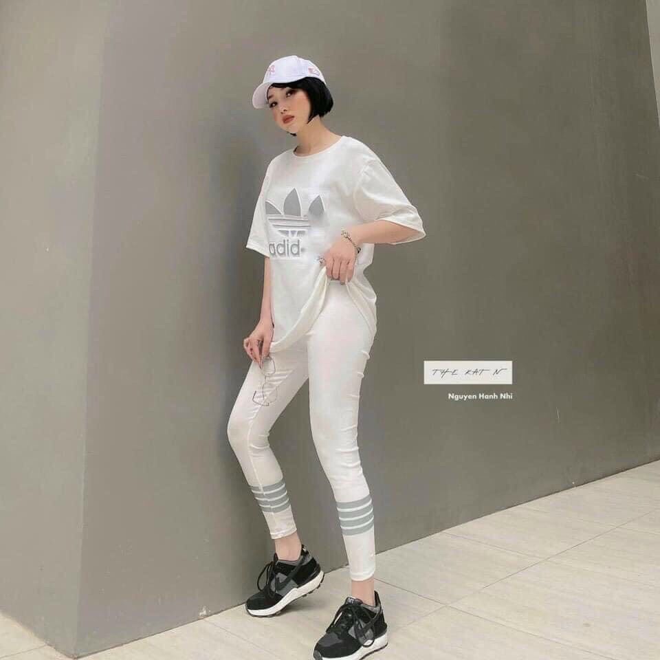 Set Bộ Adidas Xanh , Hồng , Trắng