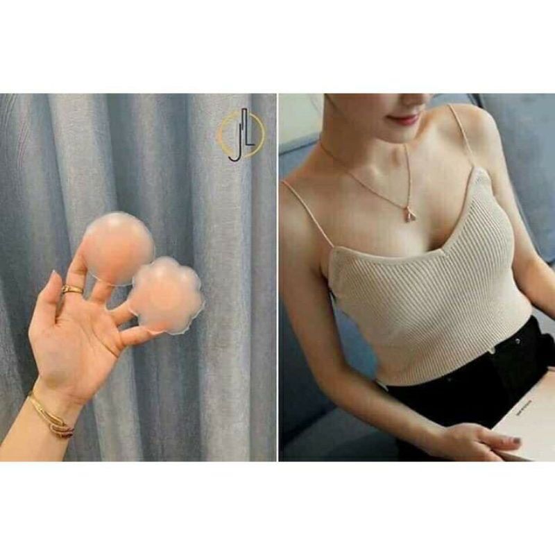 Hộp 5 đôi dán ti silicon