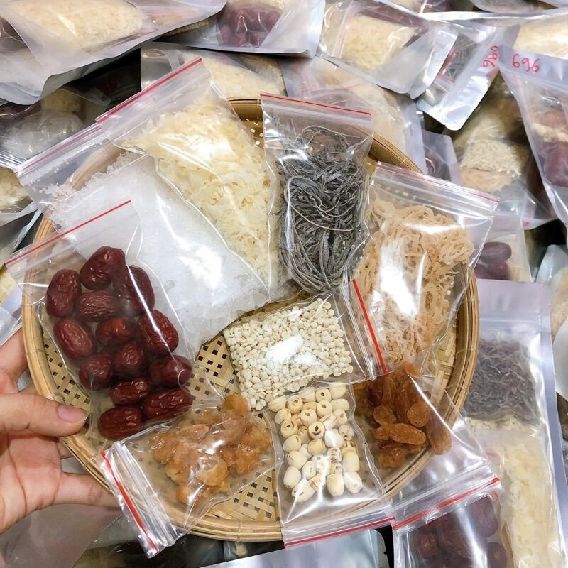 Set nấu chè sâm bổ lượng 9 vị